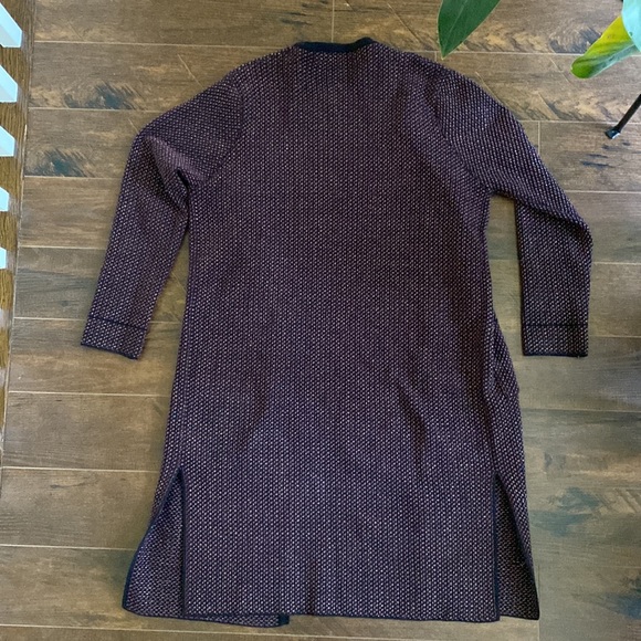 Zara - Long Cardigan - Purple, Gold, Black - Small - Picture 4 of 4